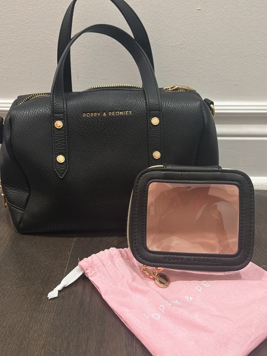 Poppy & Peonies Handbags - Poppy & Peonies Black Out & About & Mini ICU